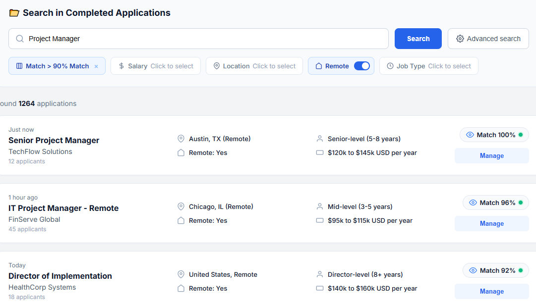 Job Application Automation